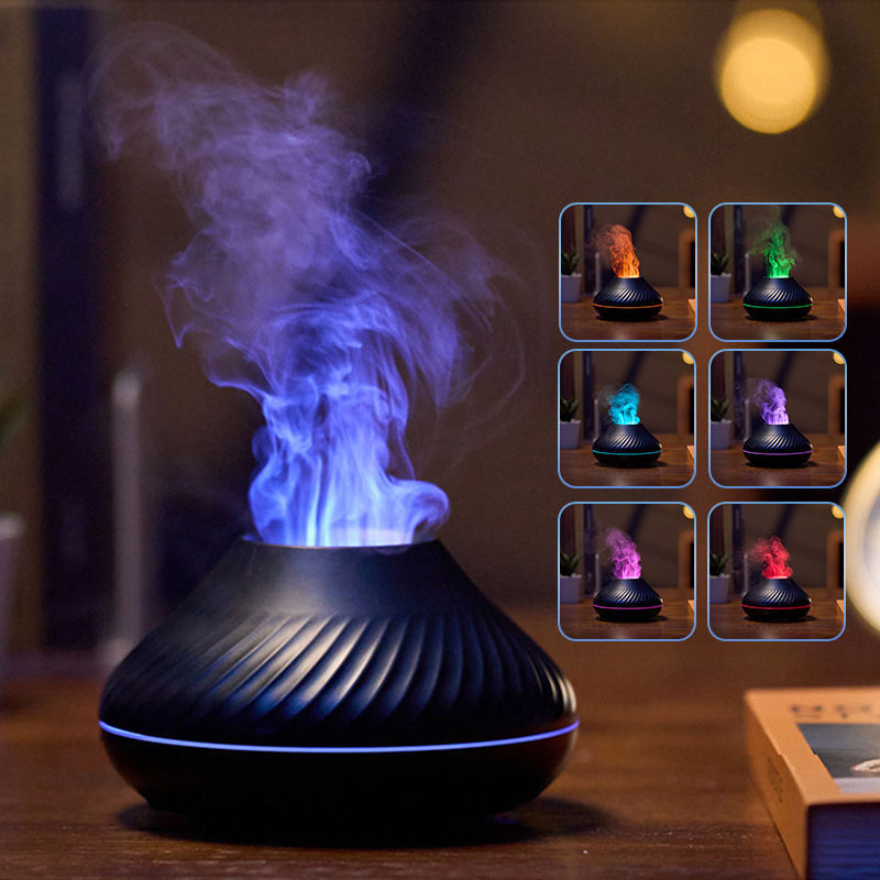 Aromatherapie Luchtbevochtiger + Nachtlampje - Essentiële Olie Diffuser