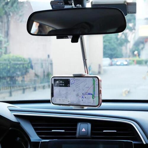 Auto Telefoonhouder voor Achteruitkijkspiegel