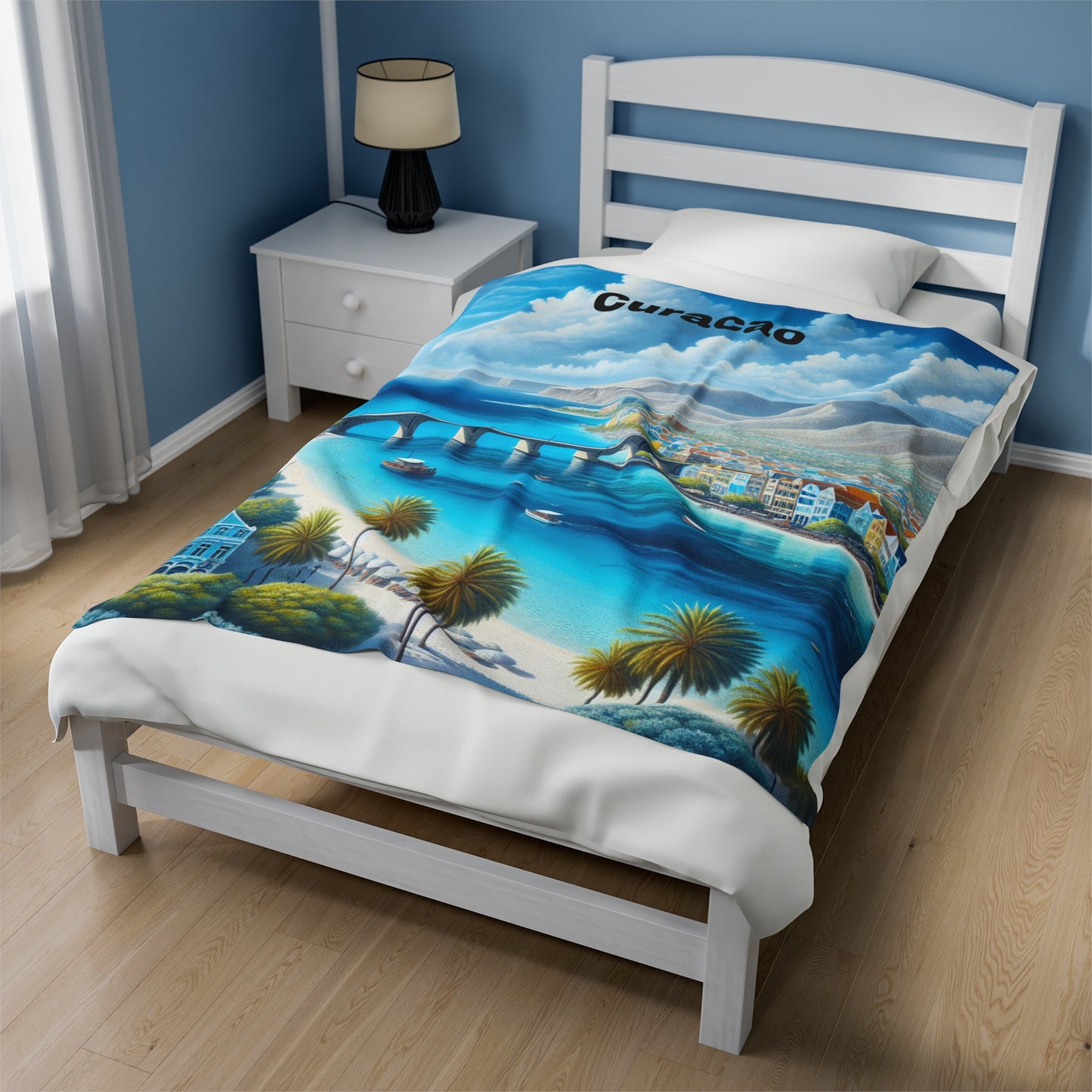 Curacao Paradise - Fluwelen Deken | Limited Edition Warmtedeken
