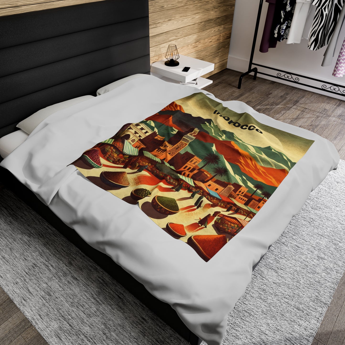 Morocco Paradise - Fluwelen Deken | Limited Edition Warmtedeken