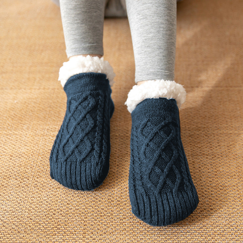 Wollen Winterpantoffels