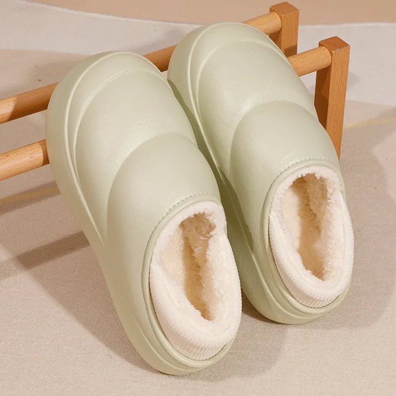 Winterpantoffels voor Dames - Dik Katoen