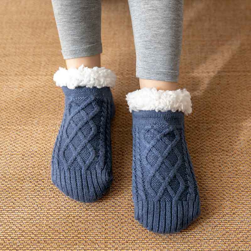 Wollen Winterpantoffels
