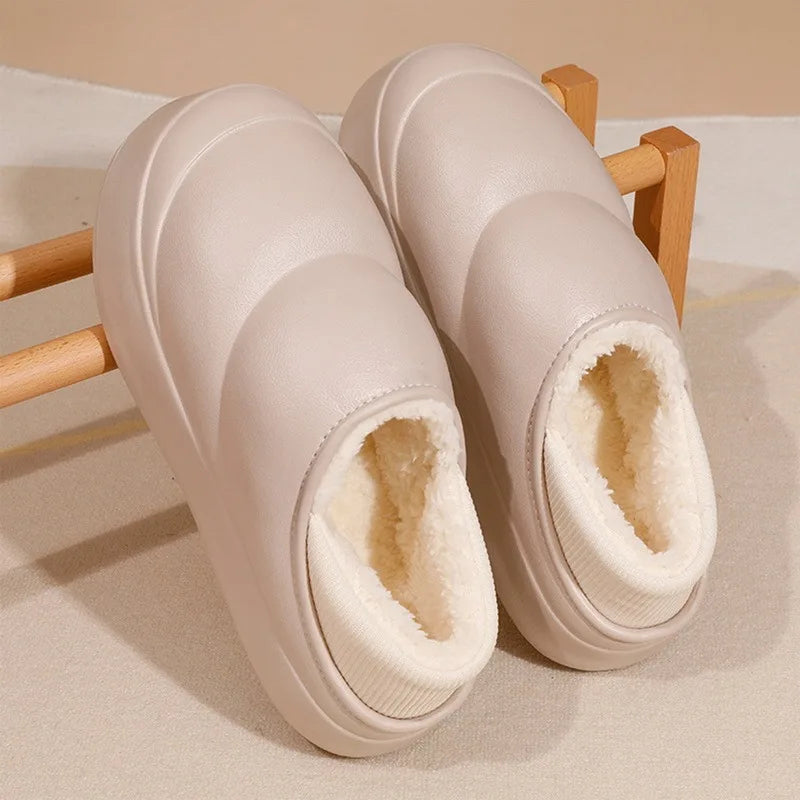 Winterpantoffels voor Dames - Dik Katoen