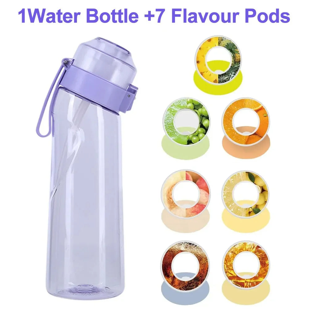 Waterfles met smaakcapsules 650 ml