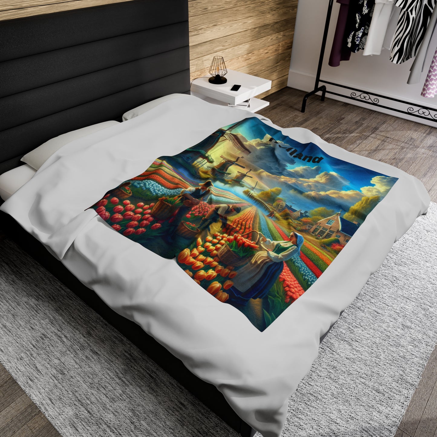 Holland Paradise - Fluwelen Deken | Limited Edition Warmtedeken