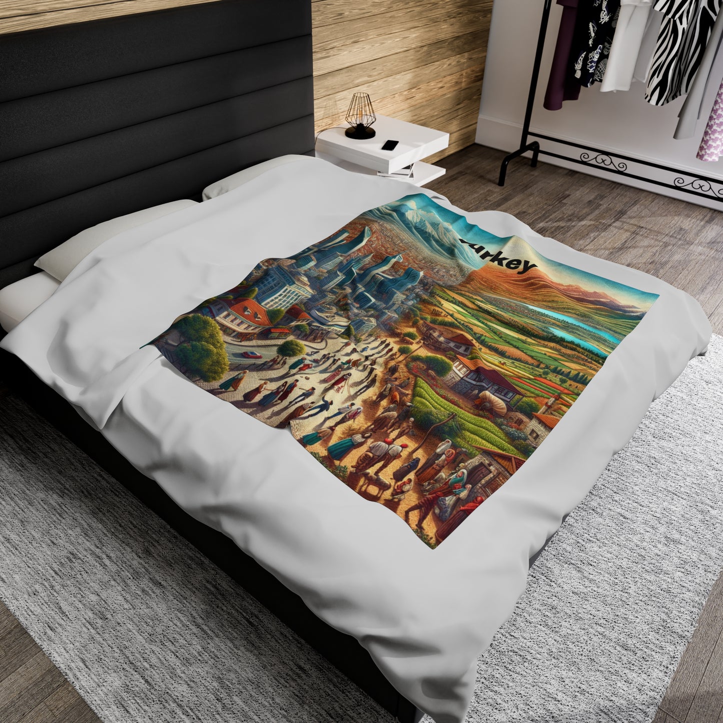 Turkey Paradise - Fluwelen Deken | Limited Edition Warmtedeken