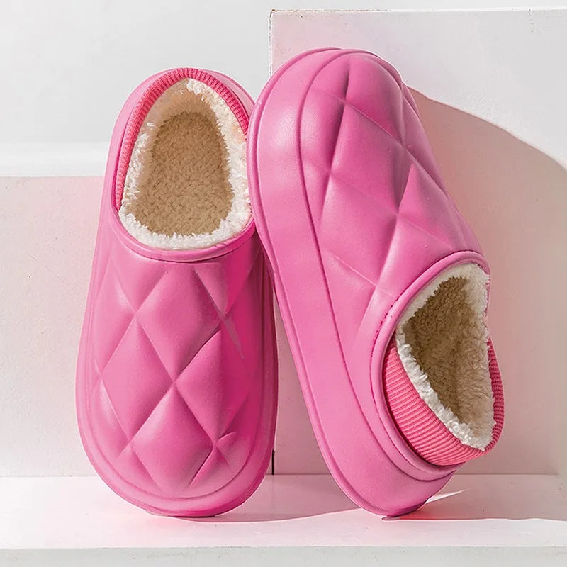 Winterpantoffels voor Dames - Dik Katoen