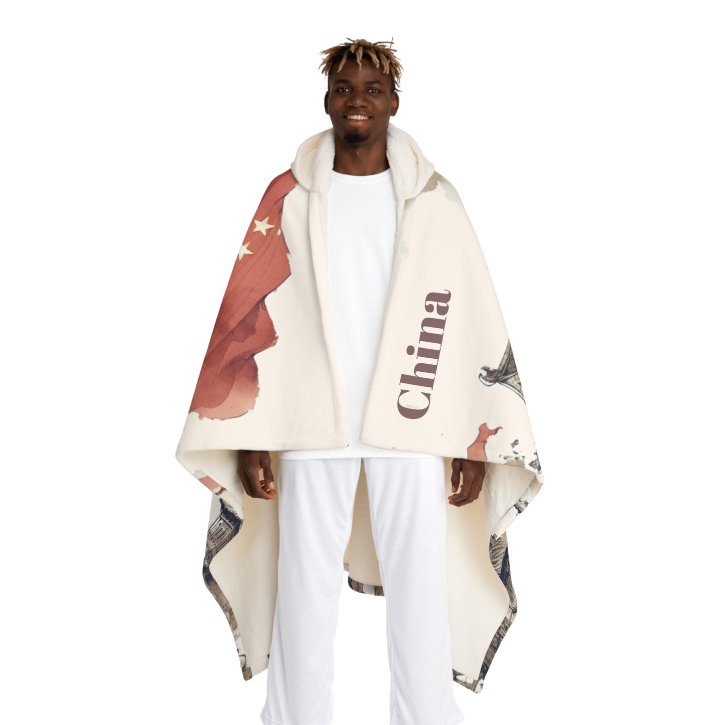 China - Limited Edition Winterdeken - Hooded Sherpadeken