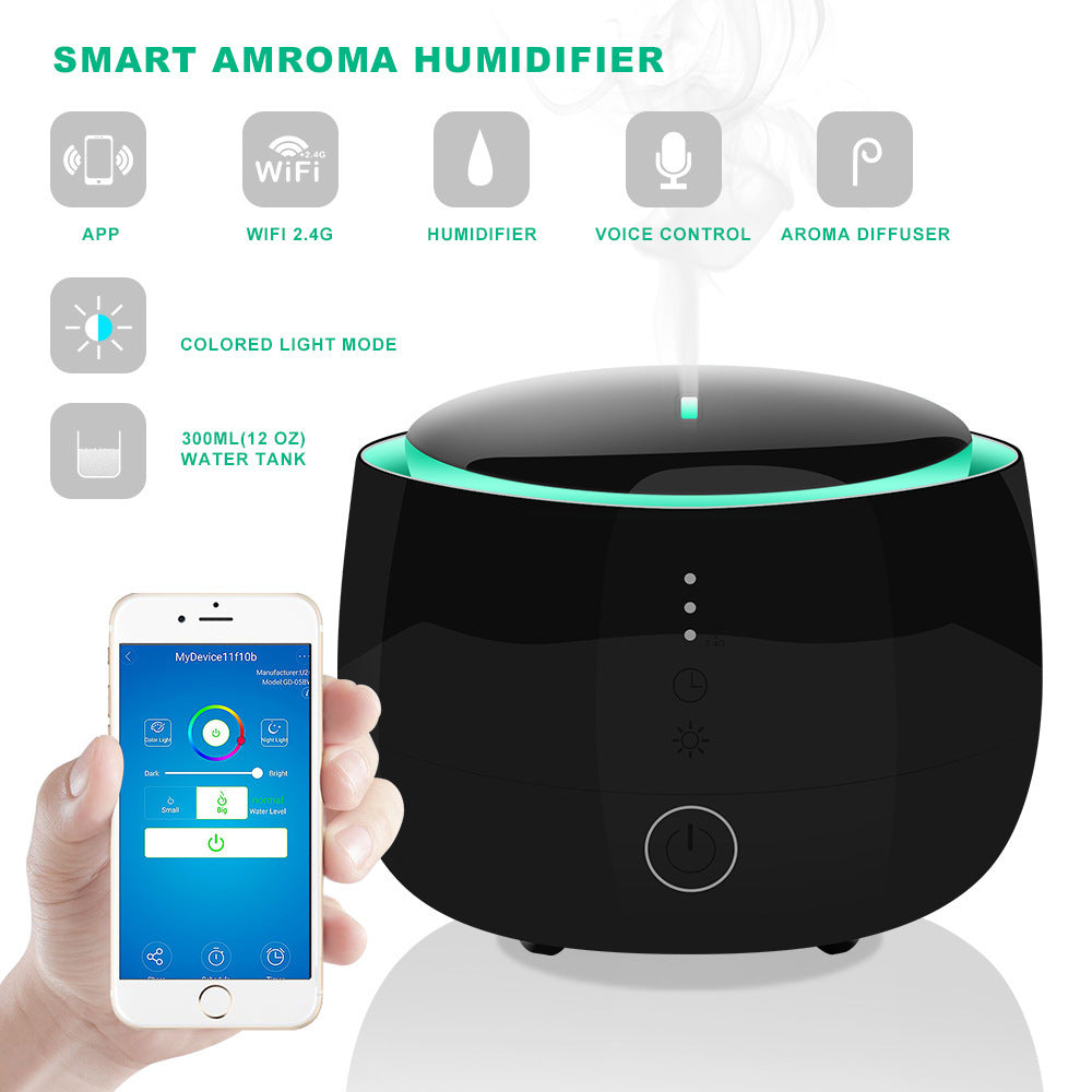 Smart Home Aromatherapie Luchtbevochtiger