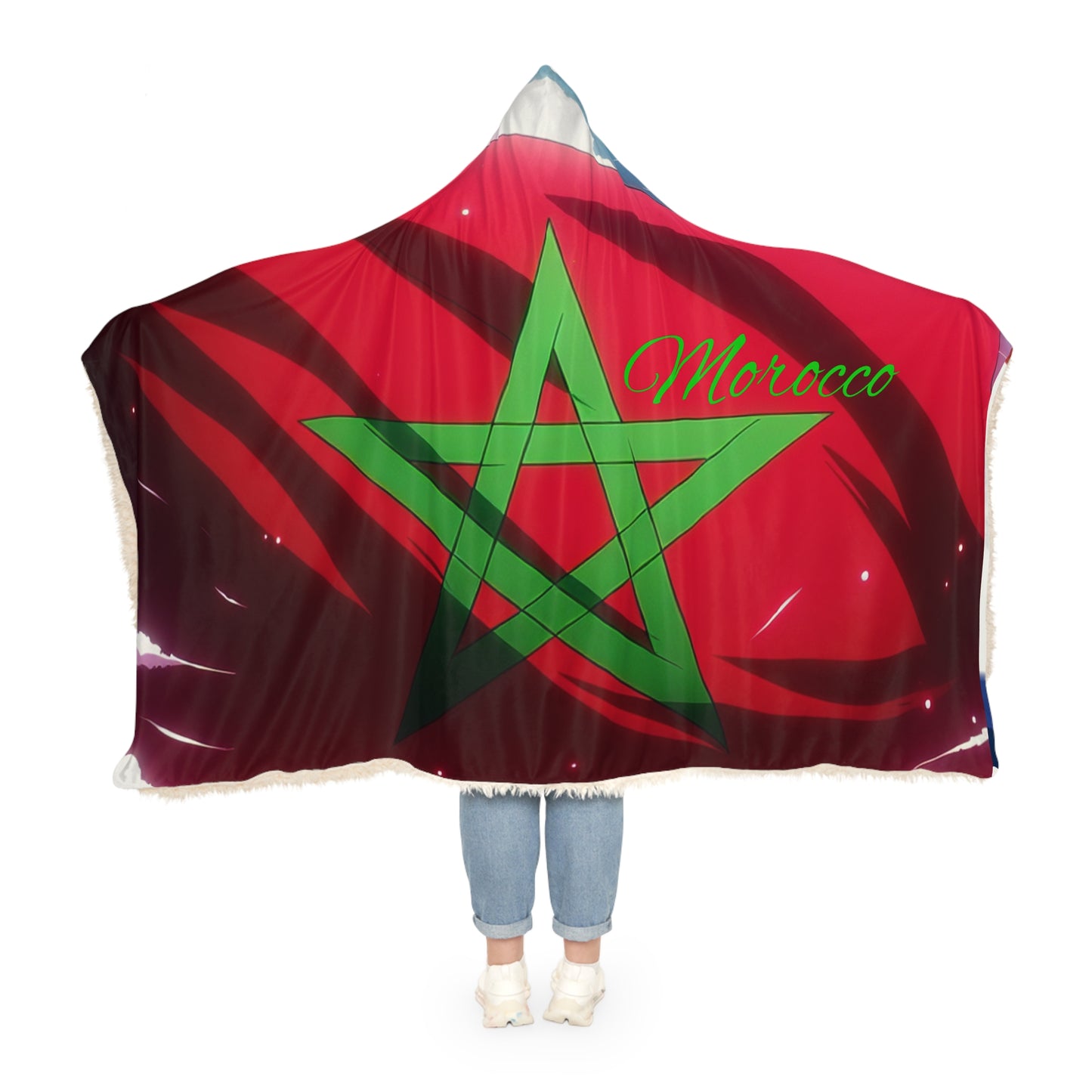 Marokko - Limited Edition Hooded Winterdeken - Sherpadeken