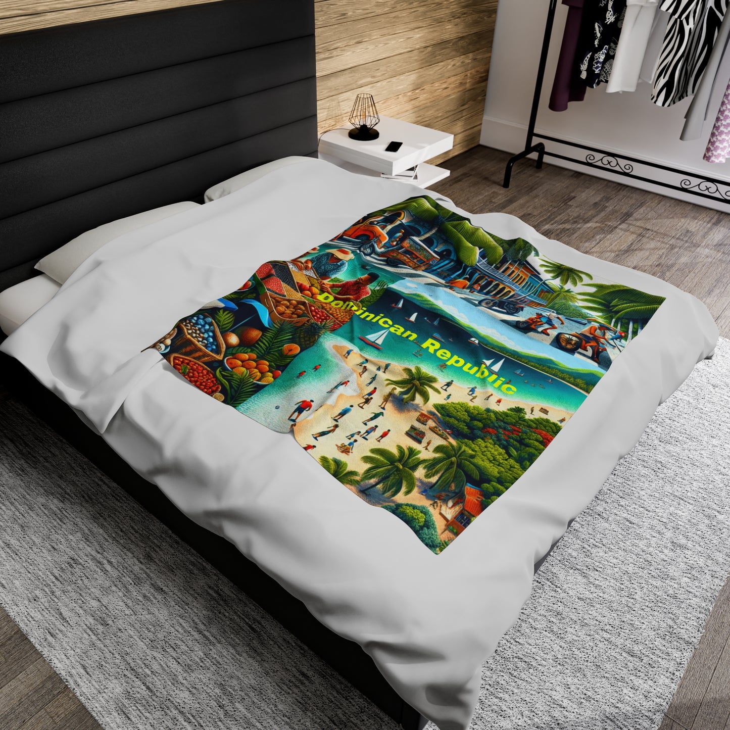 Dominicaanse Republiek Paradise - Fluwelen Deken | Limited Edition Warmtedeken