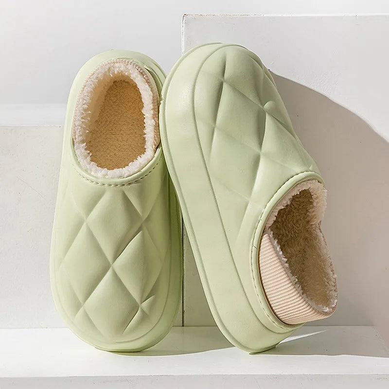 Winterpantoffels voor Dames - Dik Katoen
