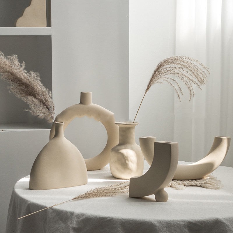 Nordic Style Keramische Bloemenvaas