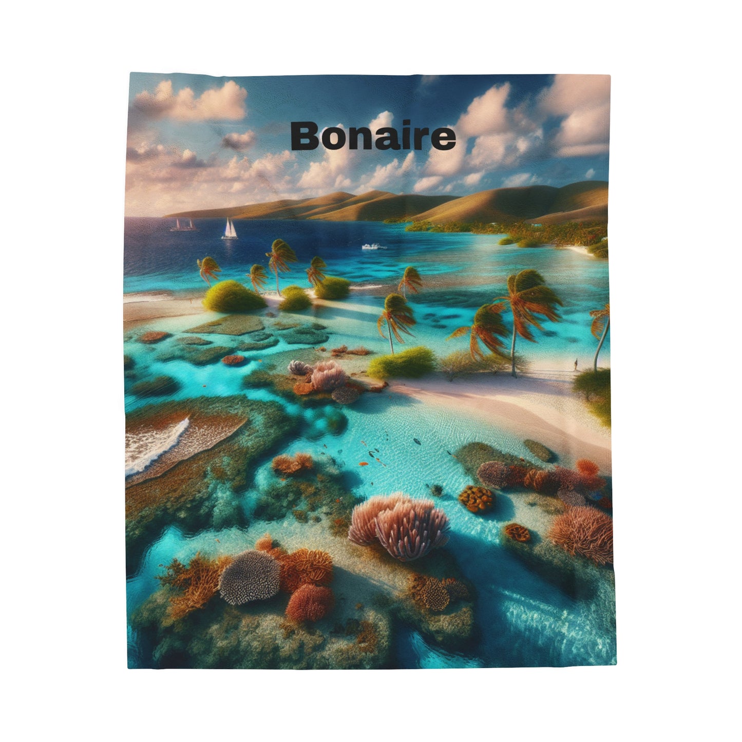 Bonaire Paradise - Fluwelen Deken | Limited Edition Warmtedeken