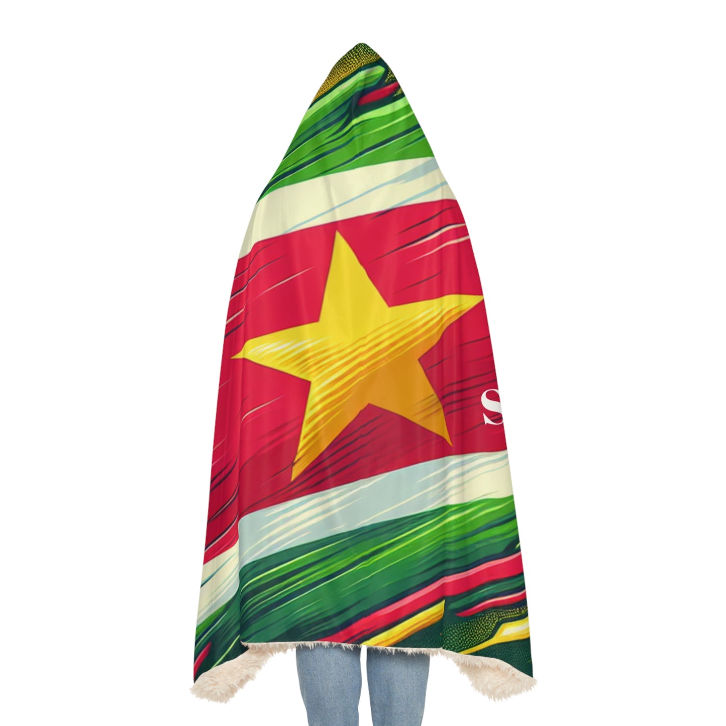 Suriname - Limited Edition Hooded Winterdeken - Sherpadeken