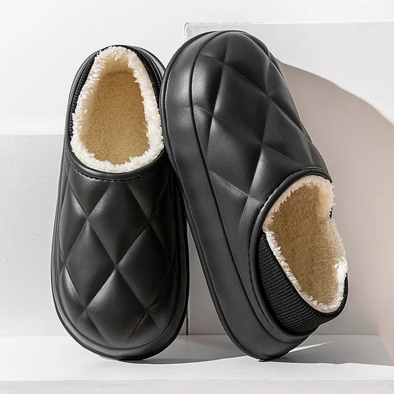 Winterpantoffels voor Dames - Dik Katoen