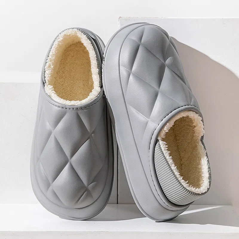Winterpantoffels voor Dames - Dik Katoen