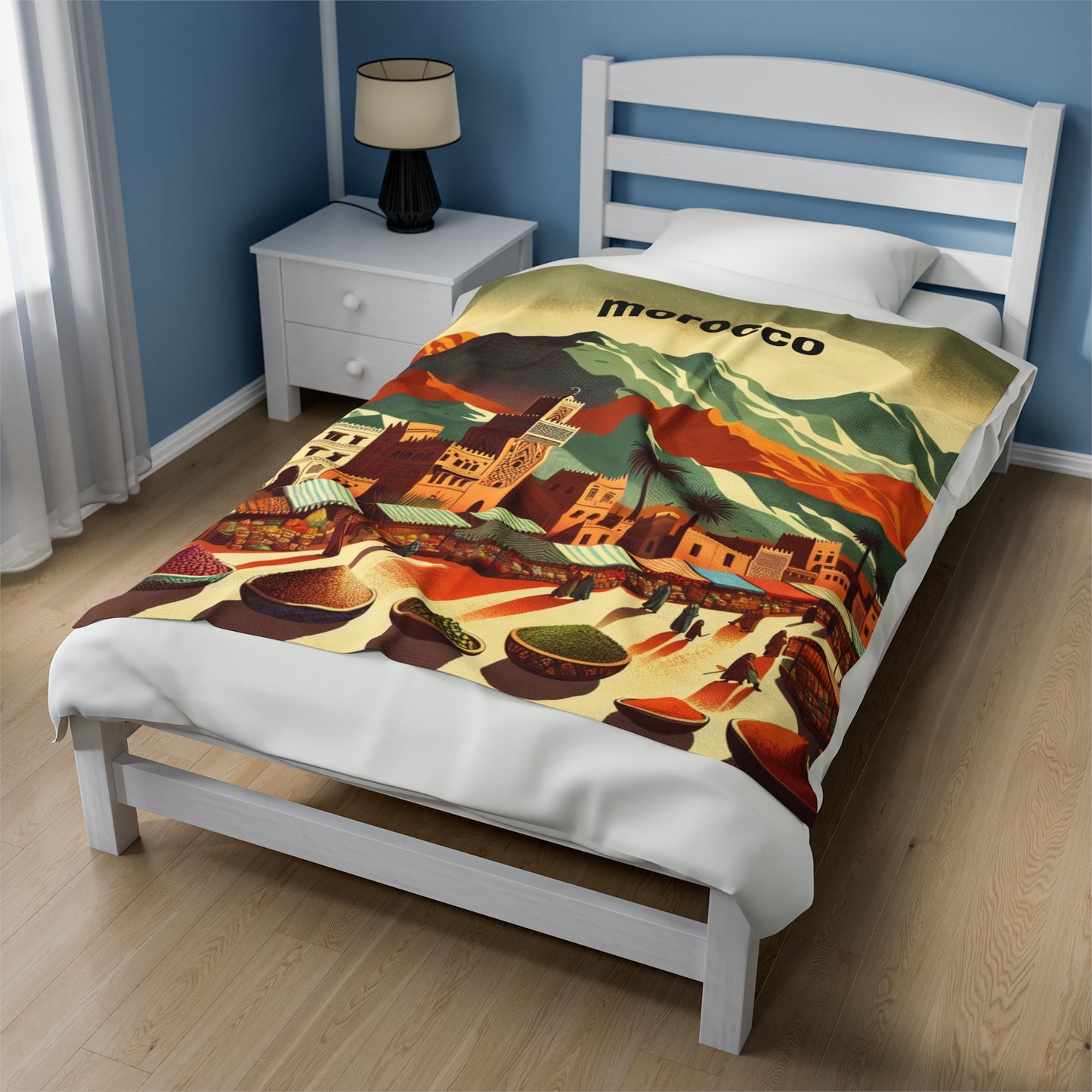 Morocco Paradise - Fluwelen Deken | Limited Edition Warmtedeken