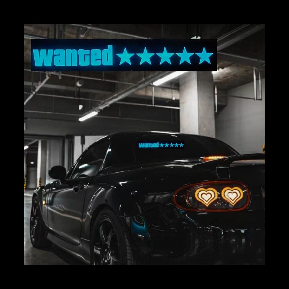 Wanted Level LED Autobord