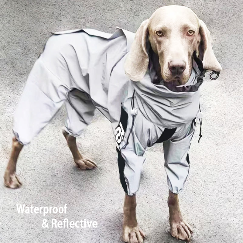 Waterdichte Reflecterende Regenjas voor Honden