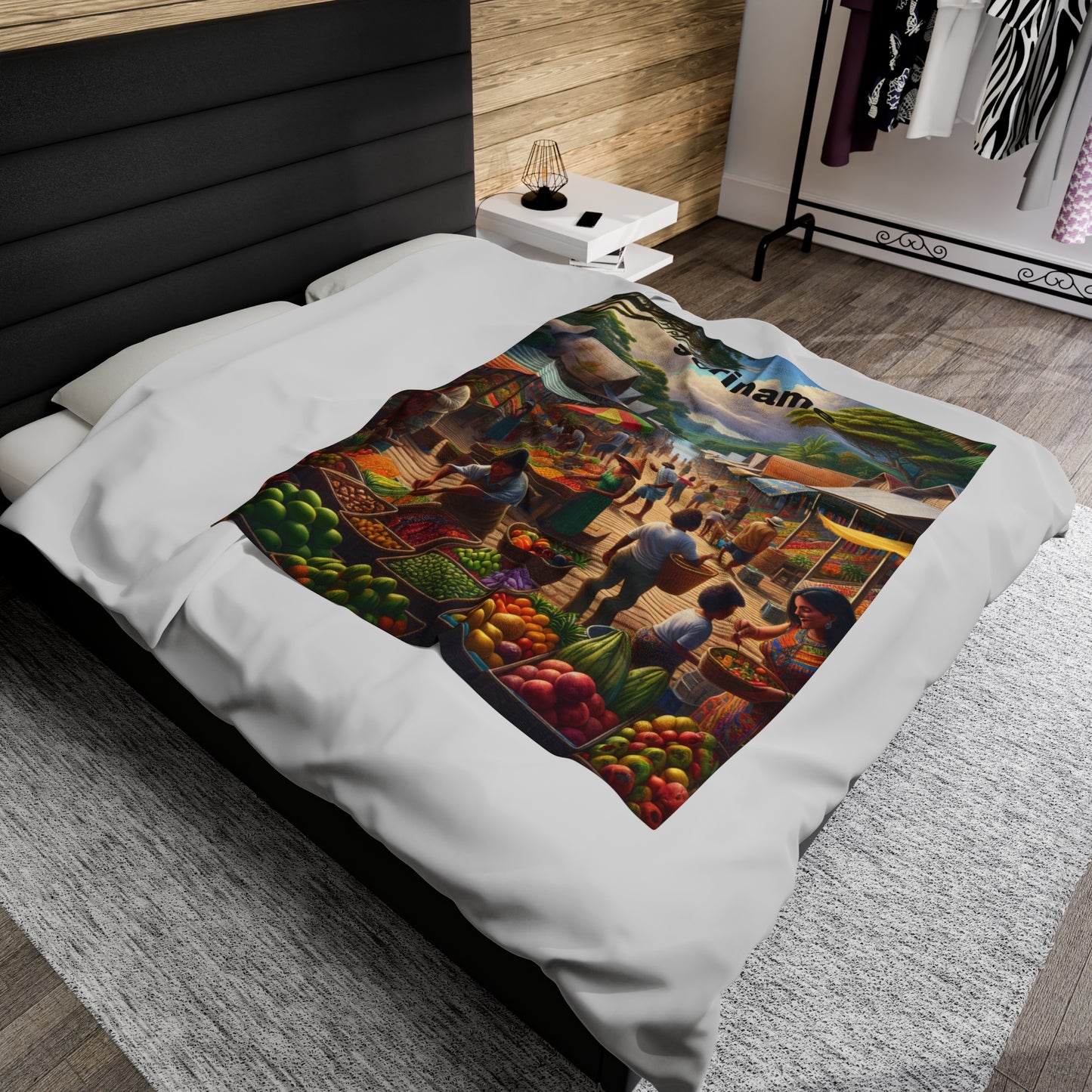 Suriname Paradise - Fluwelen Deken | Limited Edition Warmtedeken