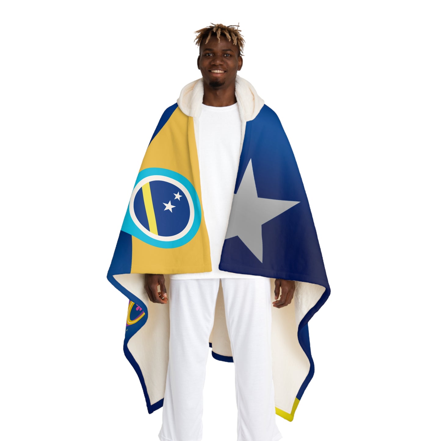 Curacao - Limited Edition Hooded Winterdeken - Sherpadeken | Fleecedeken