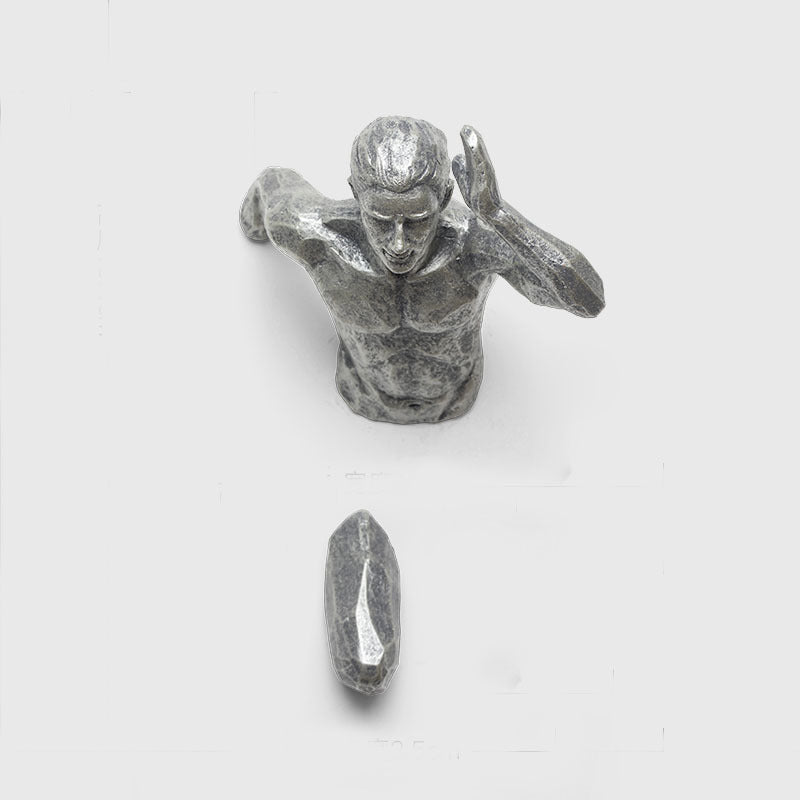 Resin Art Muurdecoratie - Hangende Body - Woonkamerdecoratie