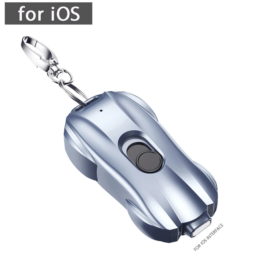 Sleutelhanger met Oplader en Powerbank