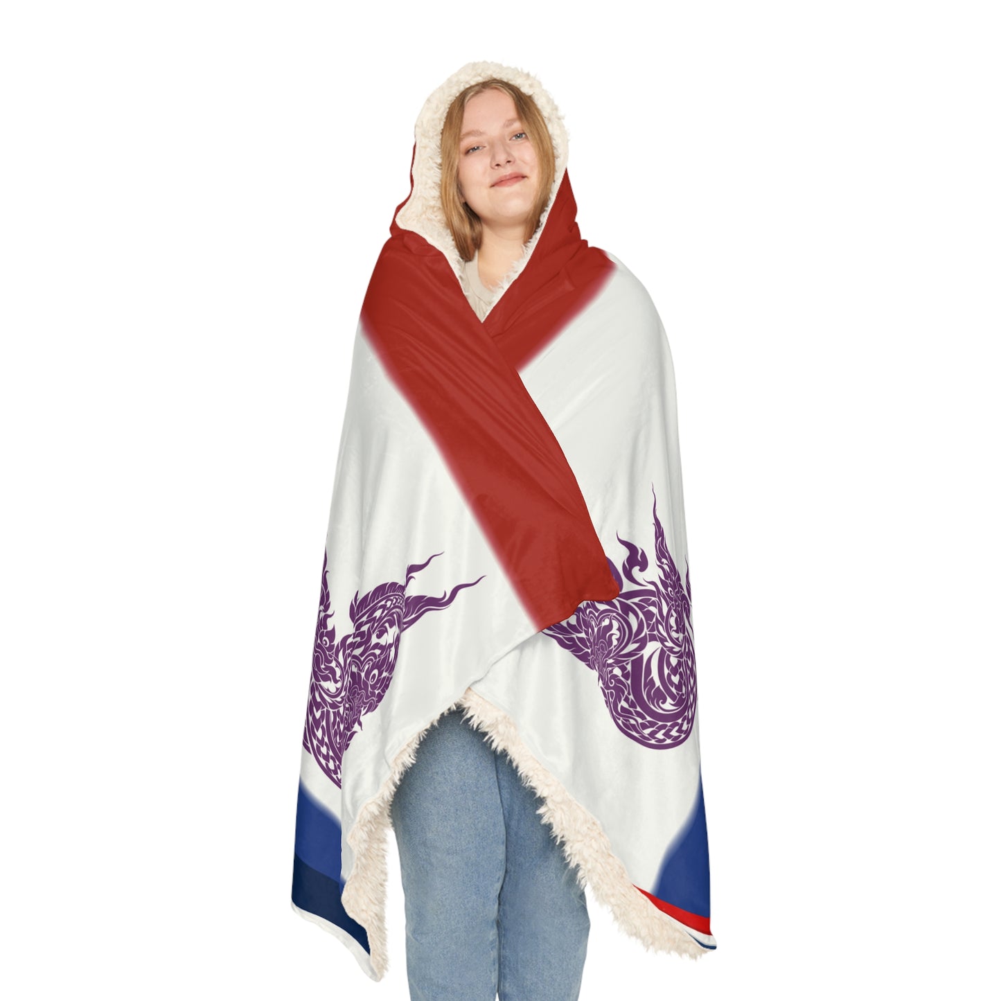 Nederland - Limited Edition Hooded Winterdeken - Sherpadeken