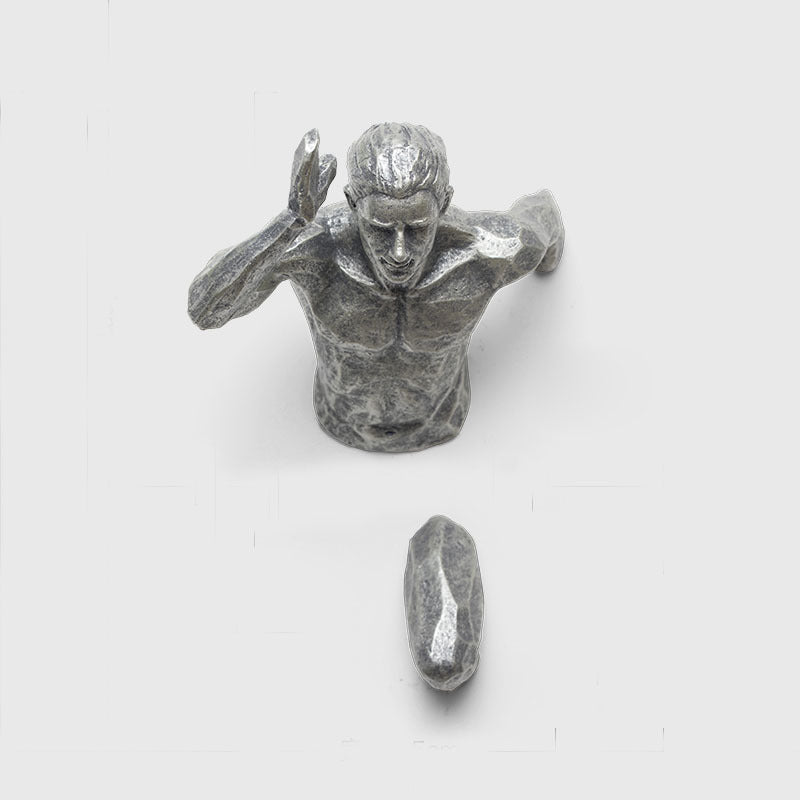Resin Art Muurdecoratie - Hangende Body - Woonkamerdecoratie