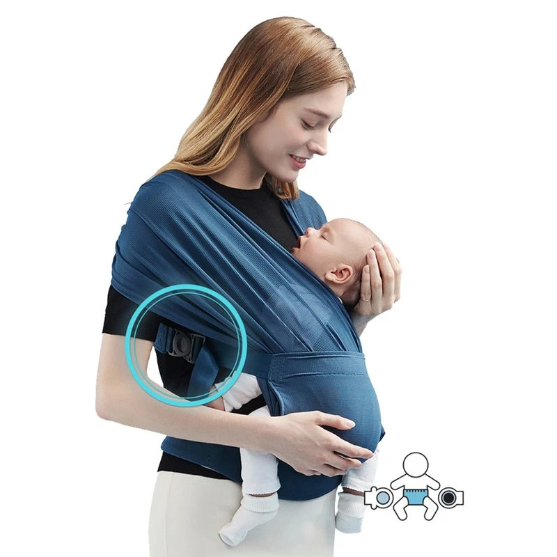 Baby Sling Wrap Rekbare Draagdoek