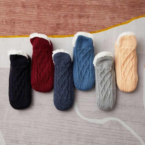 Wollen Winterpantoffels