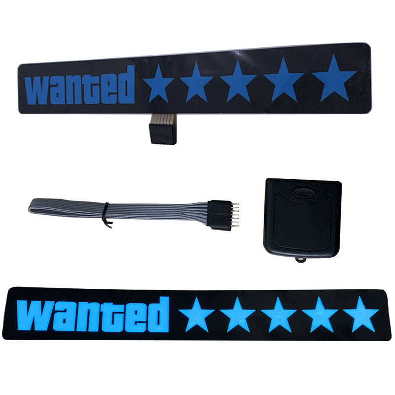 Wanted Level LED Autobord