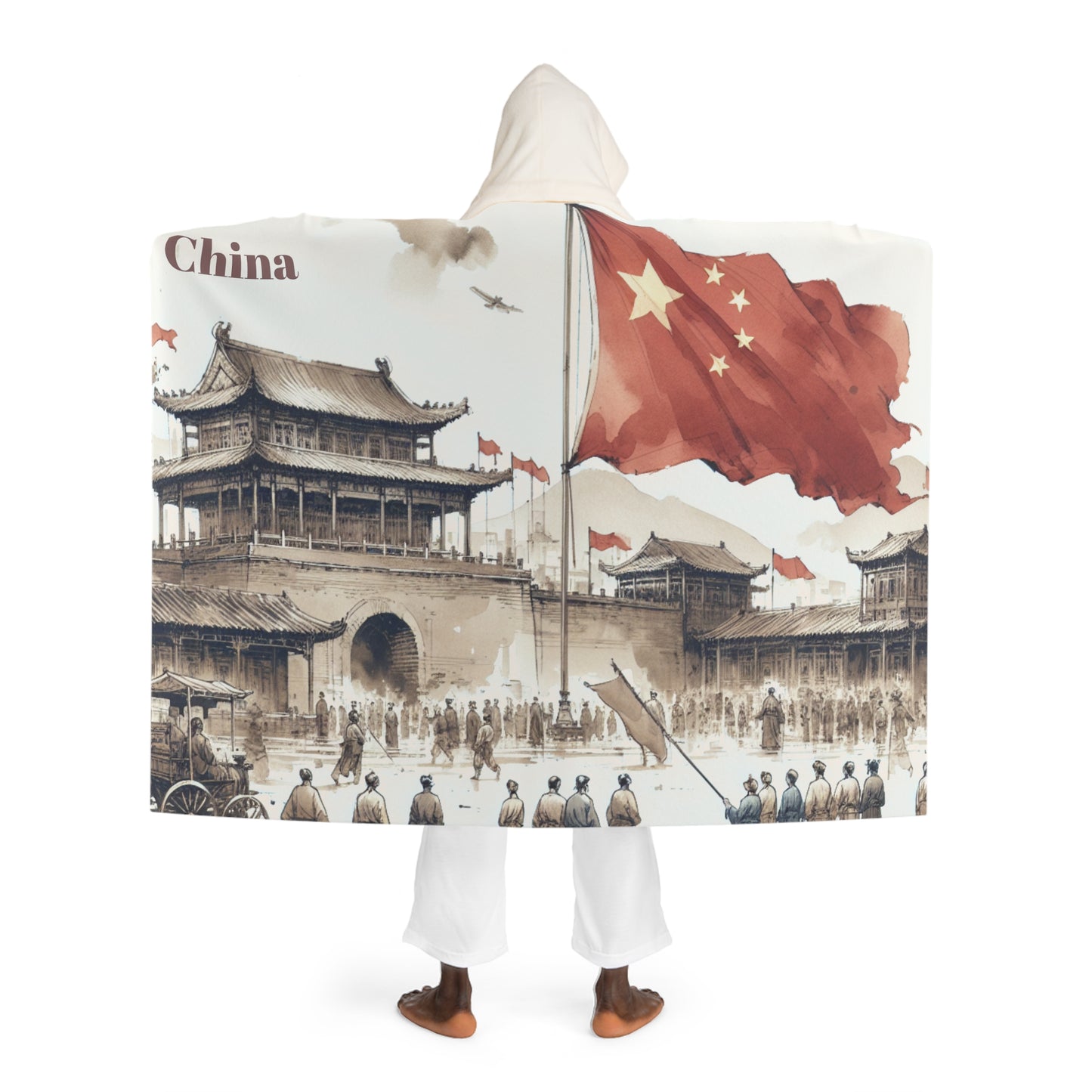 China - Limited Edition Winterdeken - Hooded Sherpadeken
