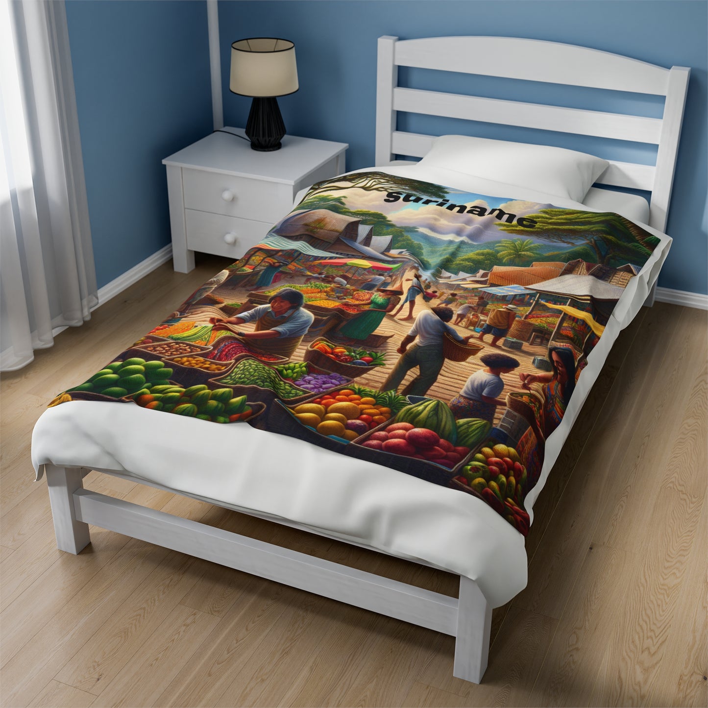Suriname Paradise - Fluwelen Deken | Limited Edition Warmtedeken