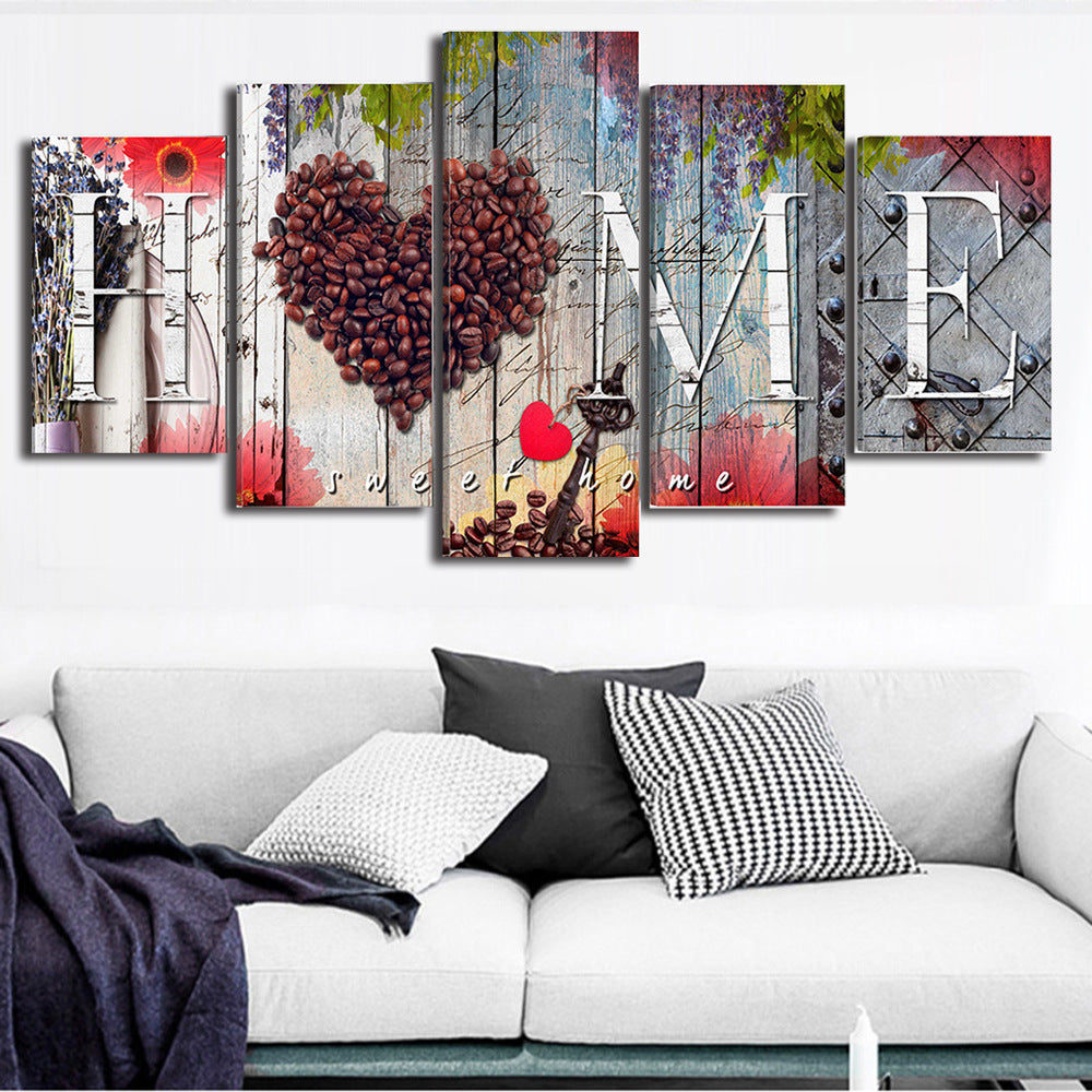 Woonkamerdecoratie - Home Sweet Home