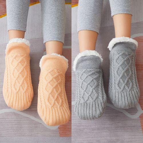 Wollen Winterpantoffels