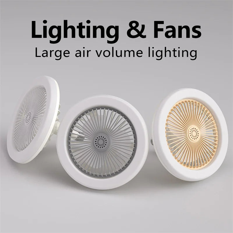 Socket Fan Light met afstandsbediening