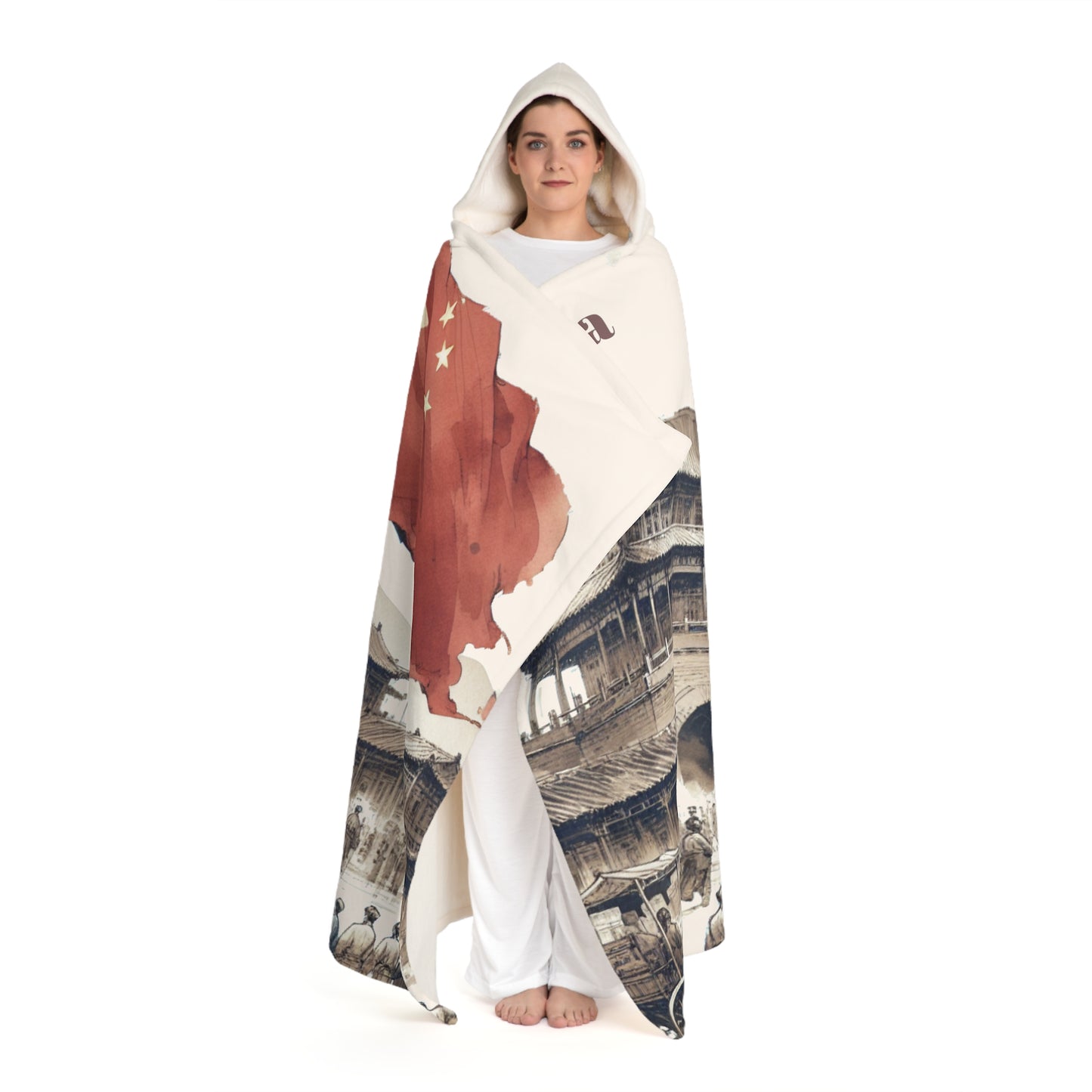 China - Limited Edition Winterdeken - Hooded Sherpadeken