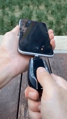 Sleutelhanger met Oplader en Powerbank