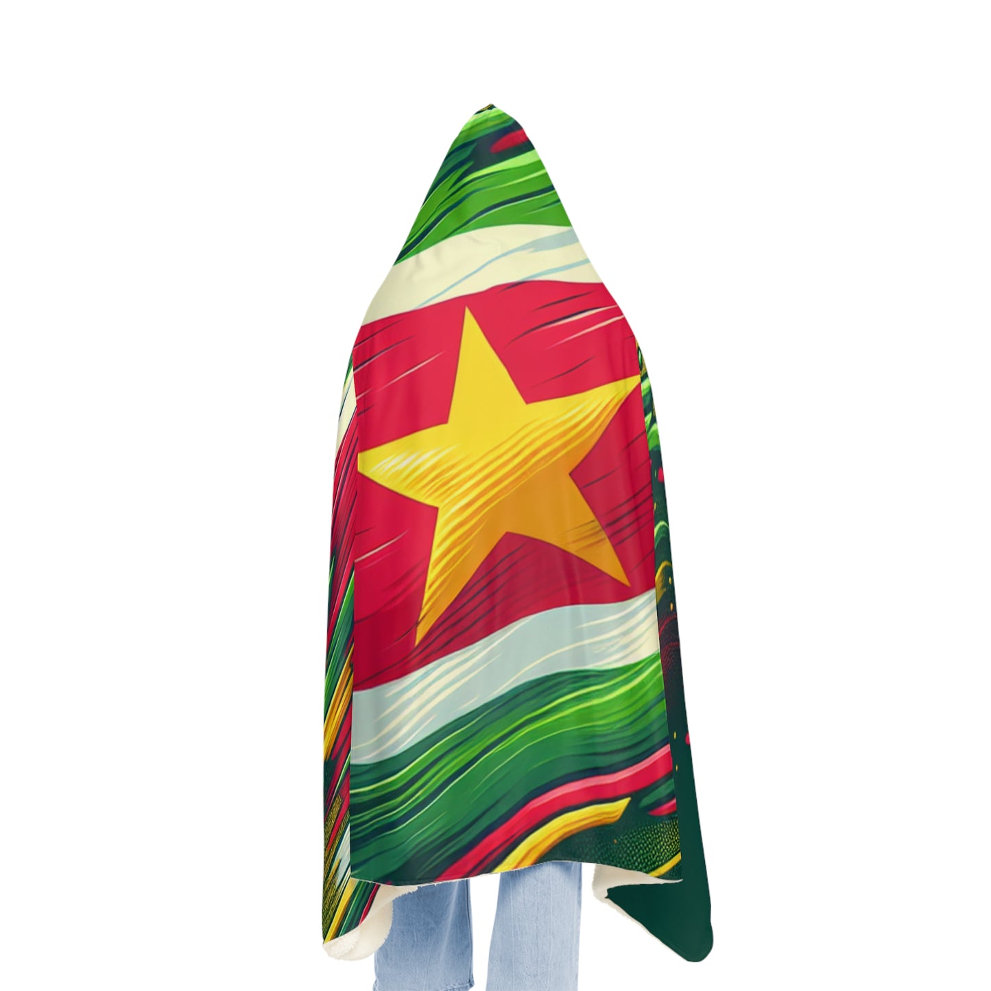 Suriname - Limited Edition Hooded Winterdeken - Sherpadeken