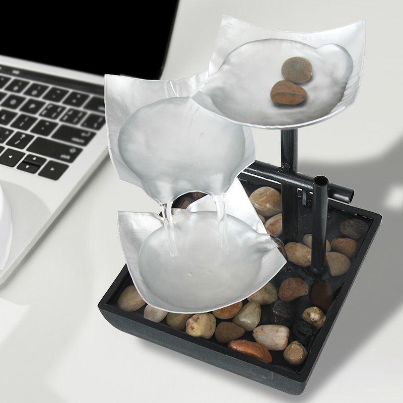 Waterornament - Kleine waterfontein - Woonkamerdecoratie