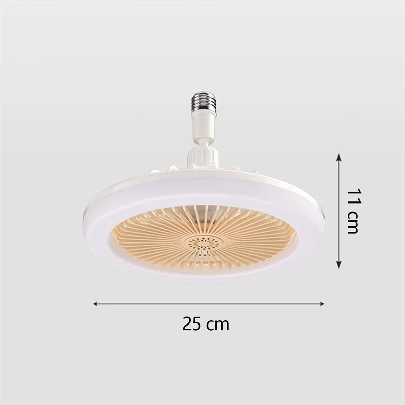 Socket Fan Light met afstandsbediening