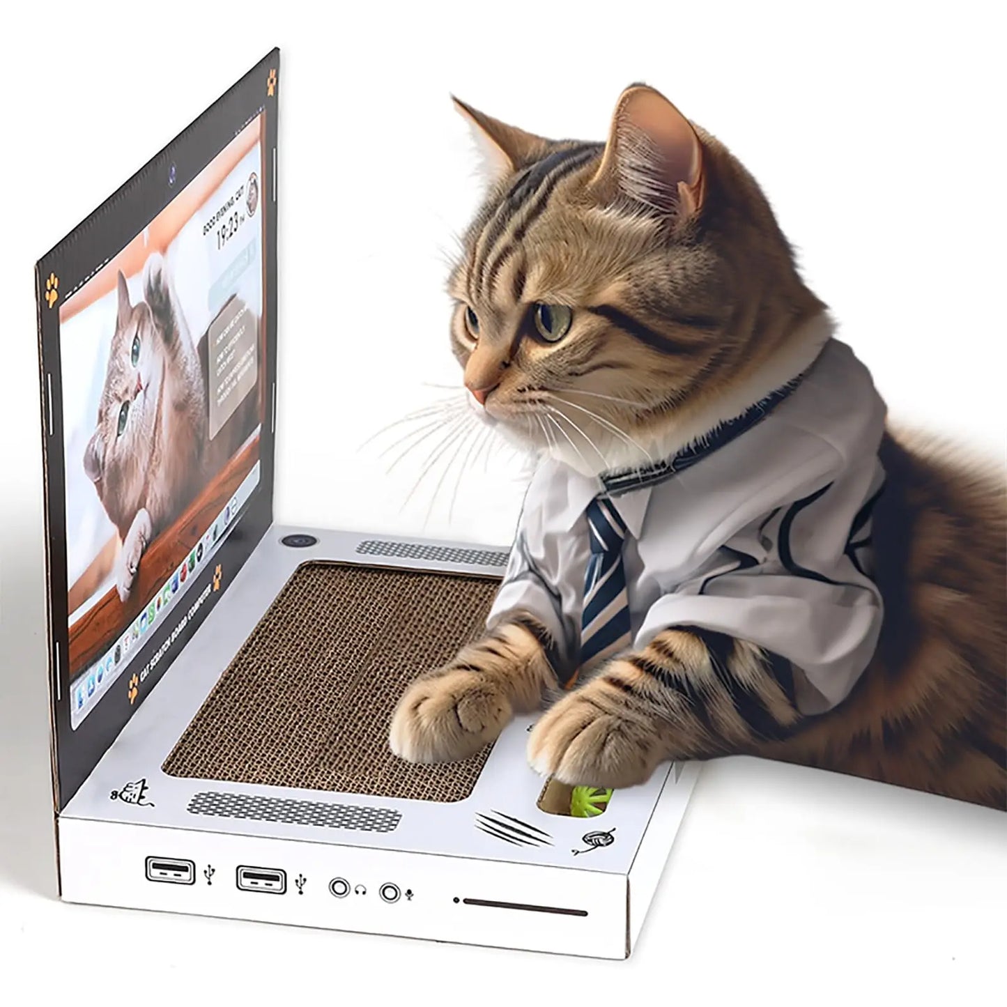 Laptop Krabplank voor Katten