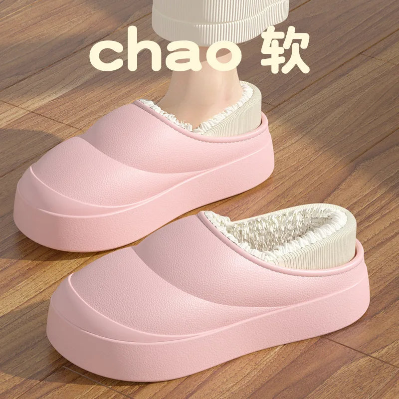 Winterpantoffels voor Dames - Dik Katoen