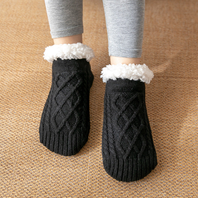 Wollen Winterpantoffels