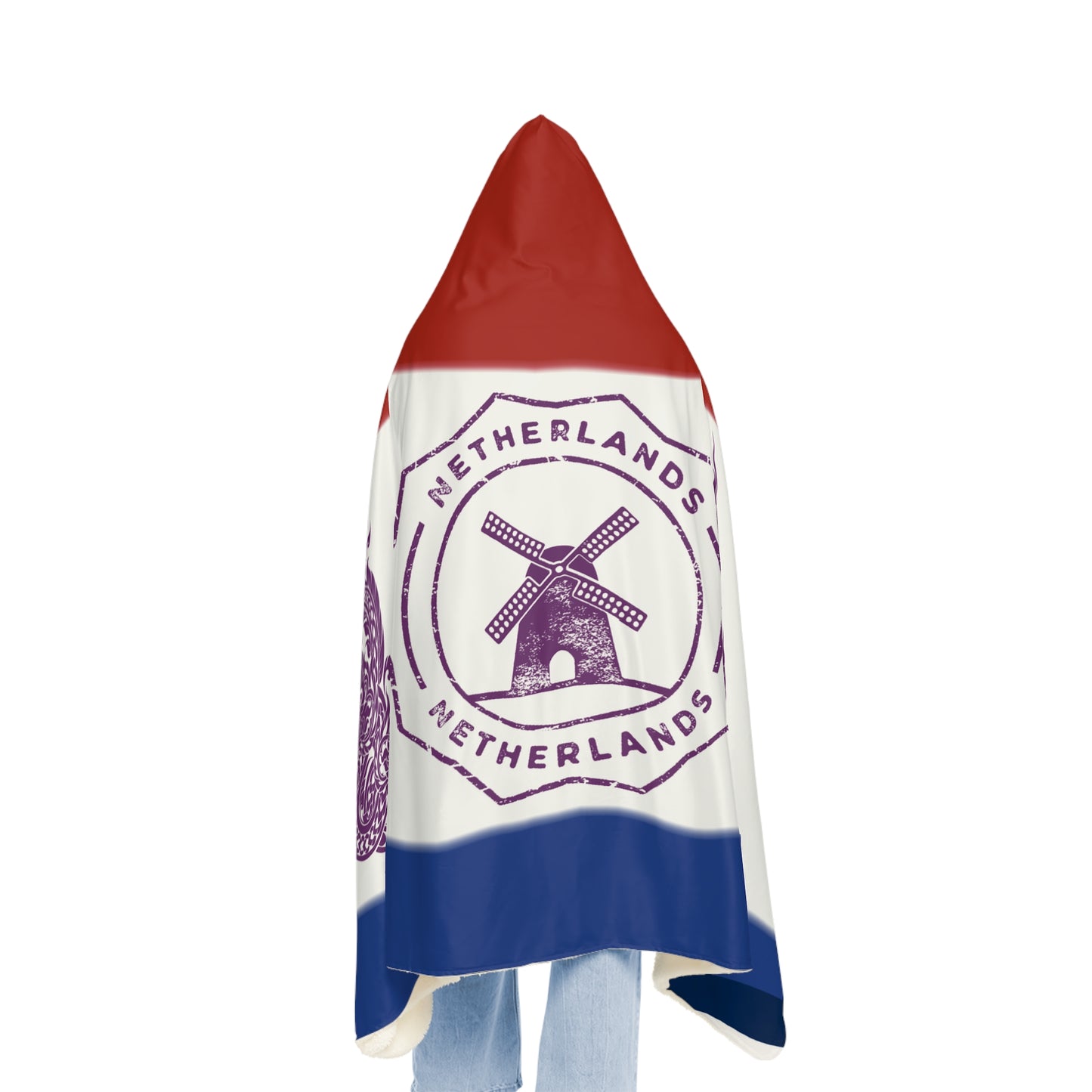Nederland - Limited Edition Hooded Winterdeken - Sherpadeken