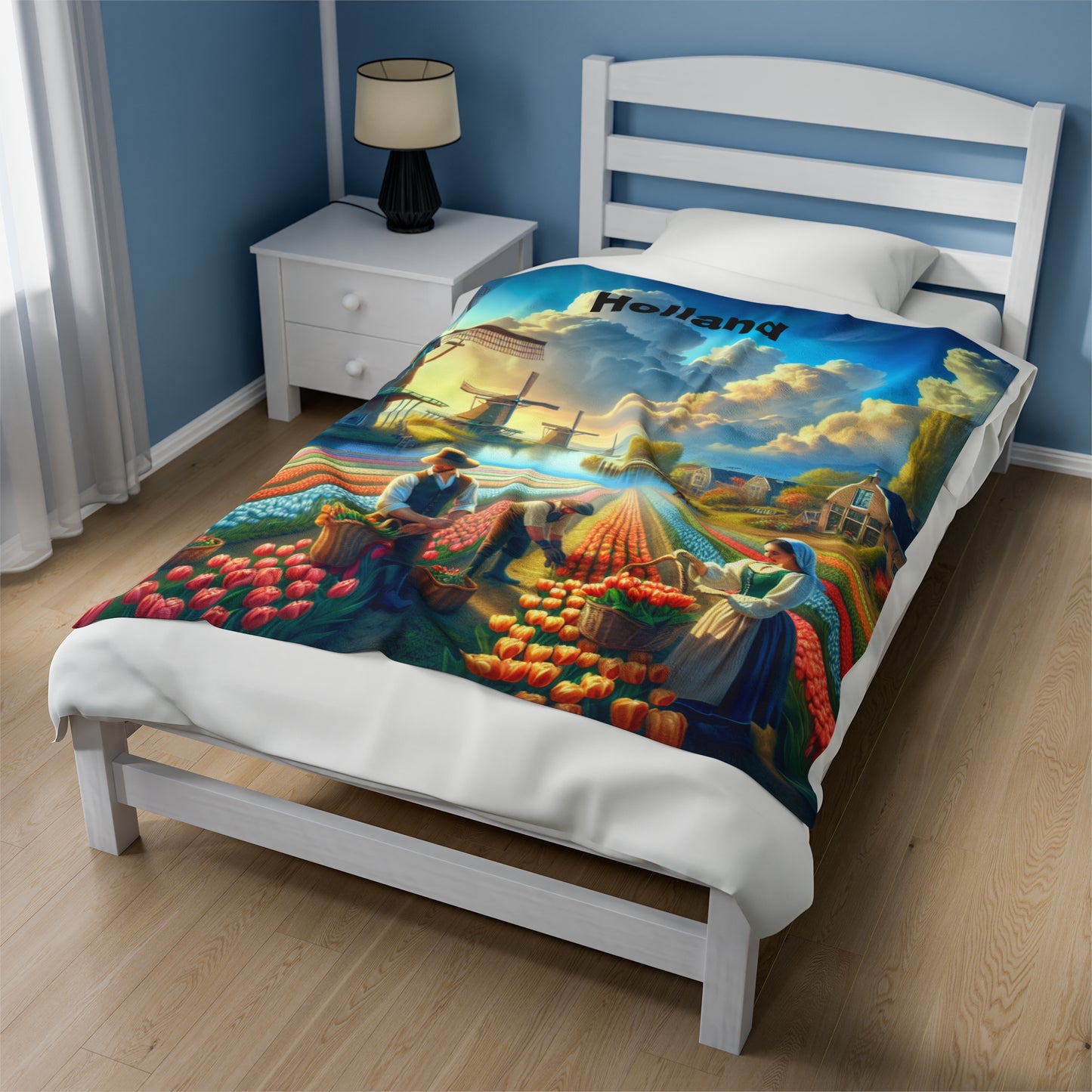 Holland Paradise - Fluwelen Deken | Limited Edition Warmtedeken