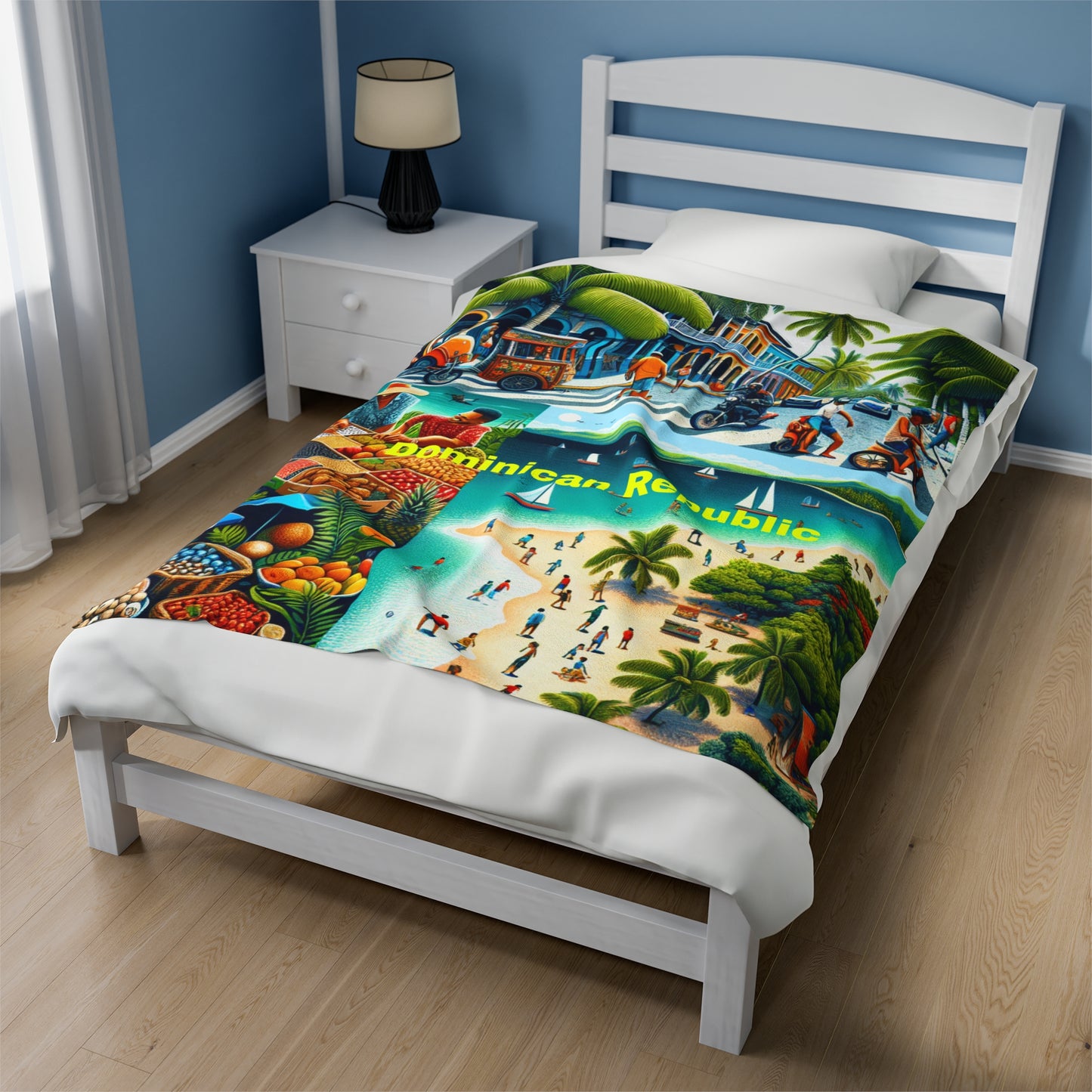 Dominicaanse Republiek Paradise - Fluwelen Deken | Limited Edition Warmtedeken